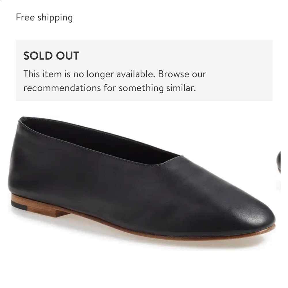 Vince Maxwell black flats